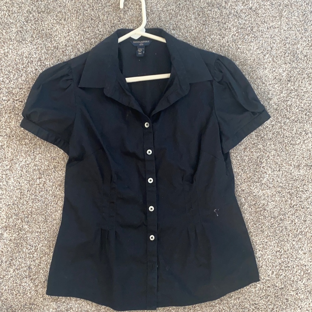 Banana republic button up dress shirt/jacket